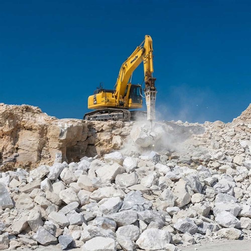 Natural Gypsum Rock